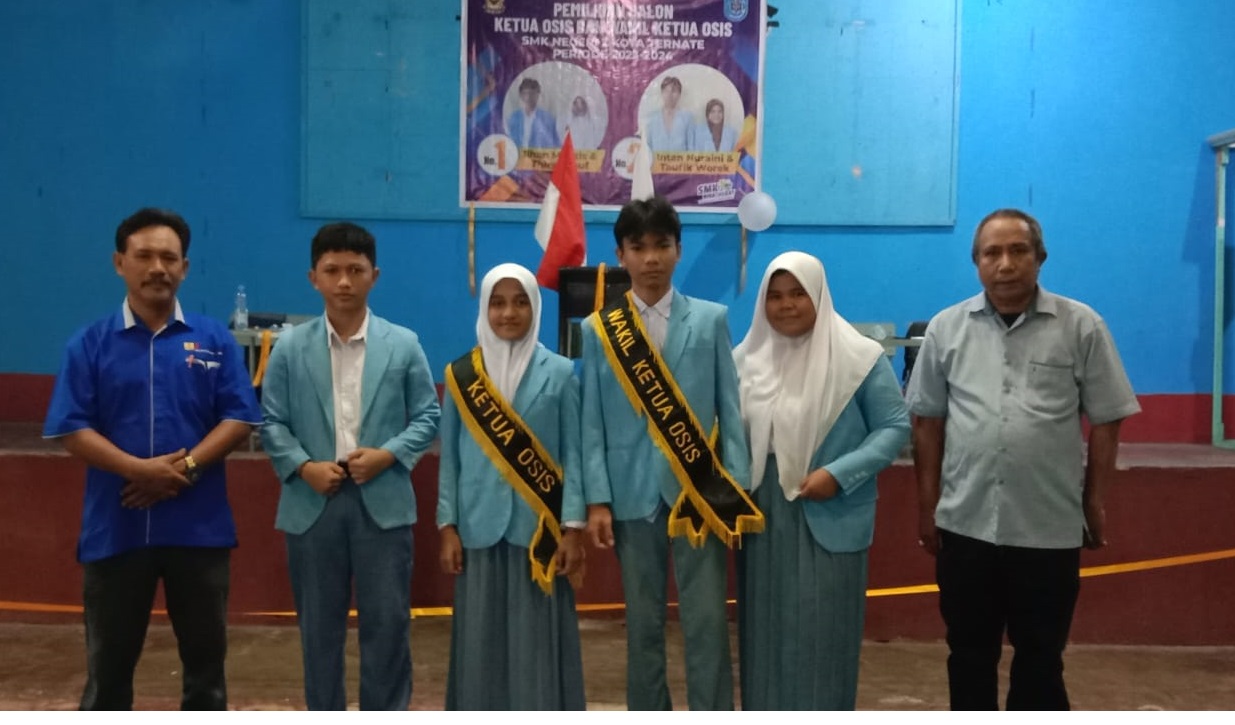 smk-negeri-2-kota-ternate-gelar-pemilihan-ketua-dan-wakil-ketua-osis-periode-20232024